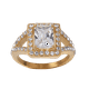 thumbnail image 2 of Anillos de Mujer de Compromiso y Promesa, LuckyLy Acero Inoxidable Baño Oro 18k o Color Plata y Zirconia Cúbica – Joyería ideal como Regalos para Mujer Cumpleaños y Regalos para Mamá Navidad, dorado 8, 2 of 8