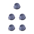 thumbnail image 2 of bedienty Plastic Washing Machine Feet Pad Universal Portable Waterproof Shockproof Mat Indoor Furniture Base Accessories No.01 5Set, 2 of 6