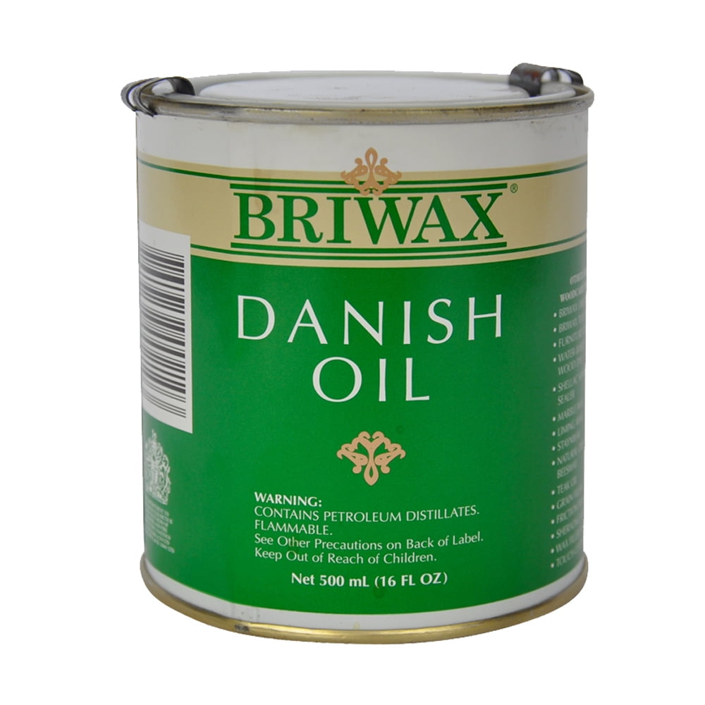 Briwax Danish Oil 16 oz (500 mL)