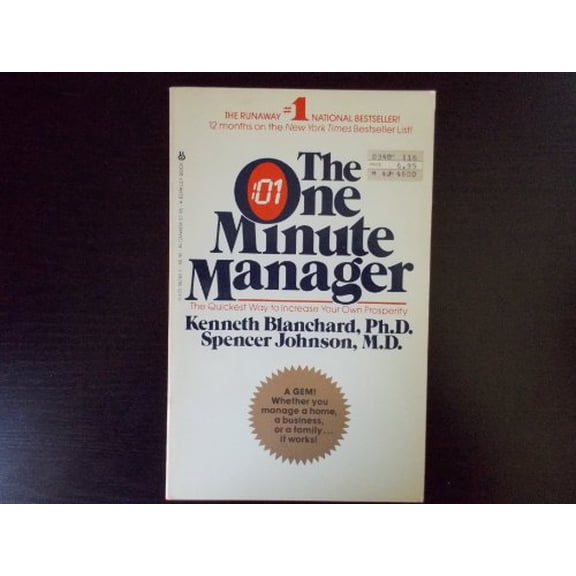 Pre-Owned The One Minute Manager, 9780425062654, 0425062651, Paperback,