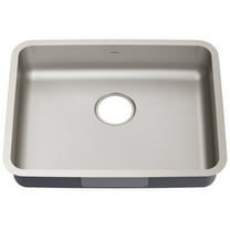 KRAUS Dex 25” Undermount 16 Gauge Stainless Steel Single Bowl ADA Kitchen Sink