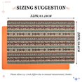 thumbnail image 6 of Yayeee Doormat for Inside 20"x32" Absorbent Low-Profile Washable Non-Slip Rubber Backed Entryway Rug, Tribal Art, 6 of 8