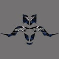 thumbnail image 3 of Pour Yamaha Raptor 660 YFM 660 2001-2005 ATV Careling Graphics Background Decals Kit Autocollant Personnaliser 2004 2003 2002, 3 of 8