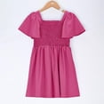thumbnail image 5 of JUSLIO Dresses for Girls Pleated Dresses Ruffle Crew Neck Short Sleeve Casual Dress Size 9 Y, 5 of 9