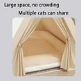 thumbnail image 4 of UOSIA Dog Teepee Bed Portable Pet Tent for Small Dogs with Soft Cushion 24inch, 4 of 7