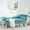 Green, variant on Chaise Lounge With Scroll Arms, Soft Upholstery, High Rebound Sponge, Stable Birch Legs, Elegant Appearance, 67.16"w X 28.52"h 27.89"d