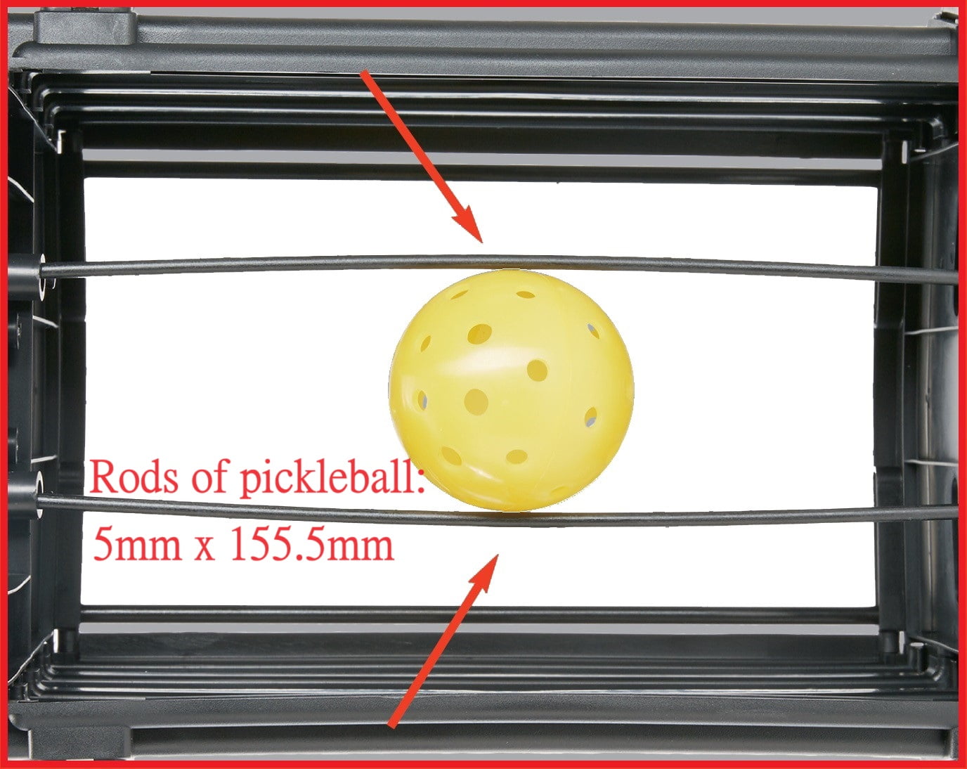 Tourna Pickleball Deluxe Caddy with Wheels