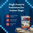 thumbnail image 5 of Blue Buffalo Wilderness Rocky Mountain Recipe Senior Wet Dog Food, Red Meat Recipe, 12.5-oz Cans (12 Count), 5 of 12