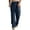 Navy, variant on SGMVNU Mens Lightweight Casual Pants - Spring Summer Solid Color Painted Cotton Linen Loose Plus Size Trouser with Pockets, Fashion Beach Wear, Pants Lightweight Breathable(Size XL,Navy)
