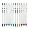 thumbnail image 1 of Amdohai 12 color Ink Pens Retractable Water Base Quick-dry Ink 0.6mm Fiber Pen Tip Gift, 1 of 8