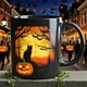 thumbnail image 3 of Herramientas y mejoras para el hogar Taza misteriosa de medianoche de Halloween Linda taza de cerámica de Halloween 11 tazas de café de gatos góticos para decoración de oficina en casa Un helicóptero, 3 of 3