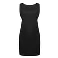 thumbnail image 5 of IROINNID Women's Sleeveless Bodycon Dress Round Neckline Backless Skirt Dress Strapless Solid Color Dress, 5 of 9