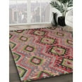 thumbnail image 2 of Ahgly Company Indoor Rectangle Traditional Brown Red Southwestern Area Rugs, 5' x 8', 2 of 6