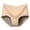 Khaki, variant on Cotton Women's Bikini Brief Underwear Full Coverage Breathable Panty 1PC Soft Stretch Ladies Underpants for All Day Freshness Gentle Waistband,Light Violet,M