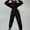 Black, variant on Baqcunre Jumpsuits for Women Long Sleeve Slim Waist Hoodie Zipper Drawstring Jacket Outerwear Fall Winter Tracksuit Sweatshirt Jumpsuit Jumpsuits for Women Dressy One Piece Jumpsuits for Women