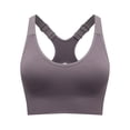 thumbnail image 1 of Brasieres de Mujer Sujetador Deportivo de Talla Grande para Mujer, con Tirantes Ajustables En La Parte Delantera, sin Aros, para Entrenamiento, Yoga, Running y Atletismo. Grande, 1 of 2