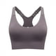 thumbnail image 1 of Brasier Sujetador Deportivo de Talla Grande para Mujer, con Tirantes Ajustables En La Parte Delantera, sin Aros, para Entrenamiento, Yoga, Running y Atletismo. Mediana, 1 of 2