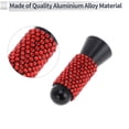thumbnail image 4 of Unique Bargains 1 Set Universal Car Signal Antenna 4.72" Bling Rhinestone Polished Finish Antenna for Decoration Aluminum Alloy Material Red 1.50", 4 of 6