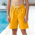 thumbnail image 2 of Mnyotv Summer Beach Shorts Kids Boys Athletic Short Casual Drawstring High Waisted Sweatshorts Size 5-6 Years, 2 of 6