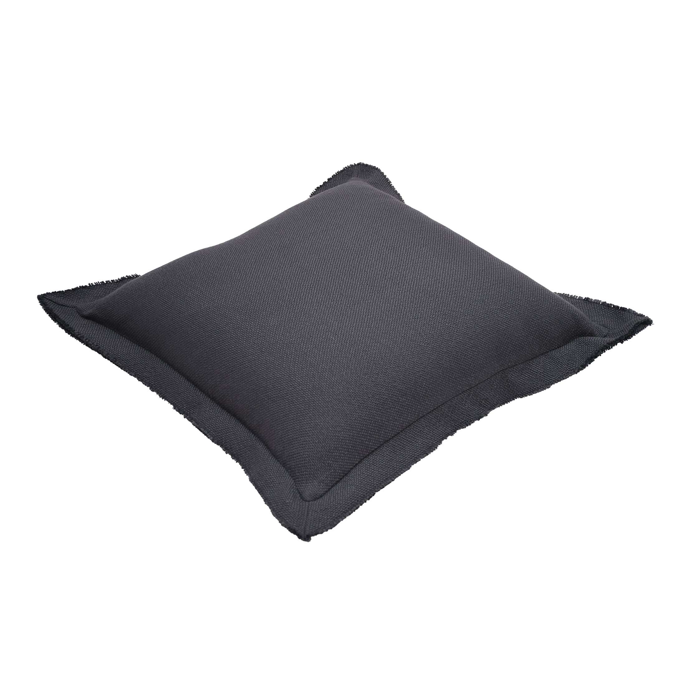 Better Homes & Gardens 20" x 20" Blake Bi-Flange Throw Pillow Cover, Grey Shadow