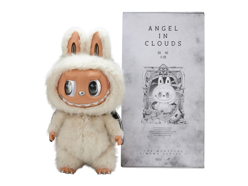 Pop Mart The Monsters Labubu Zimomo Angel in Clouds Figure +