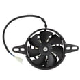 thumbnail image 2 of Motorcycle Radiator Fan, Water Cooler Electric Fan Black Paint Excellent Heat Dissipation Rust Proof  for 150-250cc ATV Quad, 2 of 7
