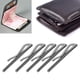 thumbnail image 1 of Clip para billetes de billetera, 5 piezas, clip para dinero en efectivo, clip para dinero con resorte, clip para efectivo con resorte, estética elegante, 1 of 10