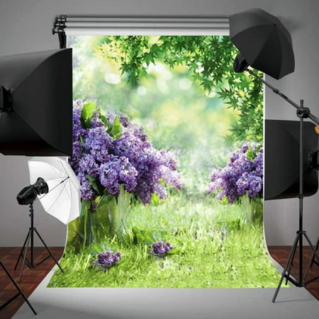 Royalty Free Photographs Flowers - 3x5FT Easter Photography Background Spring Outdoor Flowers Backdrop Studio Photo Props