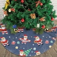 thumbnail image 3 of XMXY Halloween Christmas Tree Skirt, Red Santa Gift Holiday Party Indoor Decorations Ornaments, 36" Inch, 3 of 5
