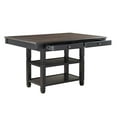 thumbnail image 5 of Lexicon Baywater 5-Piece 4 Drawers Wood Counter Height Dining Set in Natural, 5 of 11