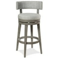 thumbnail image 2 of Home Square Swivel Bar Height Stool Antique Gray - Set of 2, 2 of 6