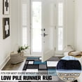 thumbnail image 4 of Runner Rug for Hallway Machine Washable Rugs for Entrance Indoor Long Modern Area Rug Low Pile Carpet for Bedroom Laundry Kitchen Laundry Room, 4 of 7
