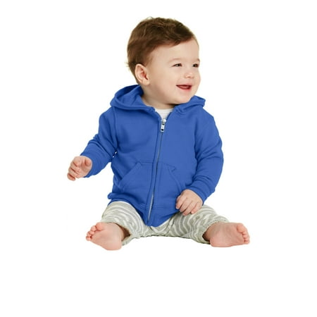 

Precious Cargo Infant Full-Zip Hooded Sweatshirt Car78izh - Royal - 18M