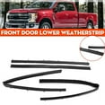 thumbnail image 5 of 4X Front+Rear Lower Door Weatherstrip Seal For 1999-217 Ford F250 F350 Crew Cab, 5 of 5