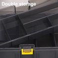thumbnail image 6 of Zhaomeidaxi Outdoor Fishing Gear Storage Box Double-layer Pp Shockproof Wear-resistant Fake Fishing Lure Plastic Tool Box 3Pcs, 6 of 9