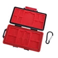 thumbnail image 1 of Memory Card Case, SIM Card Storage Box Drop Resistant Large Capacity  for Travel, 1 of 7