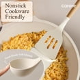 thumbnail image 4 of CAROTE 24-Piece Nonstick Cookware Set, Pots and Pans Set with Detachable Handle, Induction Compatible, Oven & Dishwasher Safe, White, 4 of 8