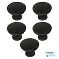 thumbnail image 3 of Liberty P29523Z-FBA 1 1/8" Fulton Matte Black Cabinet Drawer Knob 5 Pack, 3 of 7