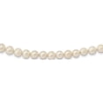 thumbnail image 1 of 14K Yellow Gold 7.5-9mm White Freshwater Cultured Pearl Graduated Necklace Made In Canada pr19-18, 1 of 5