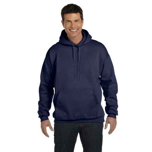 Hanes Adult Ultimate Cotton Pullover Hood , F170 , Navy , Small