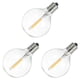 thumbnail image 4 of Bombillas LED de Repuesto G40 de 15 Piezas, Bombillas de Globo LED Inastillables Con Base de Tornillo E12 para Luces de Cadena Solares Blanco Cálido, 4 of 10