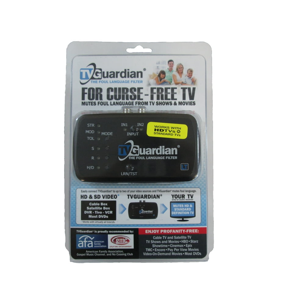 TV Guardian LT Foul Language TV and DVD Profanity Filter Walmart