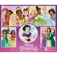 thumbnail image 1 of Disney Ultimate Princess 5-in-1 multipack puzzle, 1 of 5