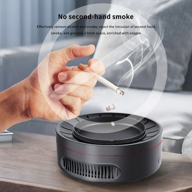 Air Purifier Ashtray Cigarettes Smokeless Ashtray For Home Office