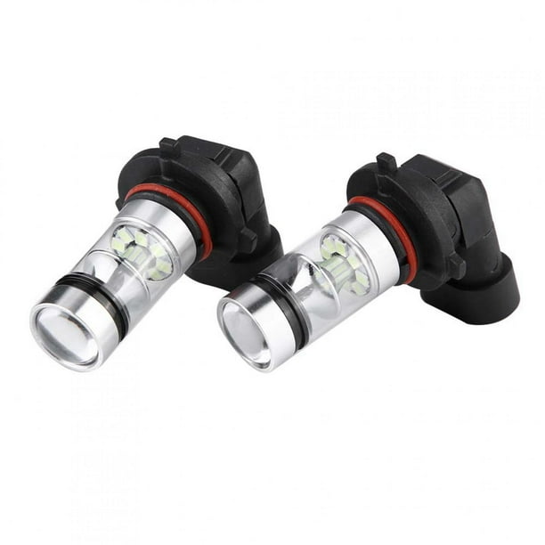2pcs 9006 HB4 8000K Azul de Hielo 100W LED Bulbas de Faros Delanteros Kit Fog para Conducir Luz Adecuada para la Luz delantero de la rana para el Automóvil Luz de