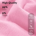 thumbnail image 5 of Ruisita 6 Pack Girls Cotton Biker Cartwheel Shorts Kids Safety Under Dress Dance Shorts, 5 of 9