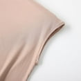 thumbnail image 3 of Defitshape Women's Soft Top Crop Tank Top Knit Work Casual Summer Sleeveless Mock Neck Fall Slimming Basic Blouse Umber X-Small, 3 of 4