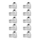 thumbnail image 3 of Accesorios para bombas de aire BuyWeekMX 10 piezas Codo de hierro 1/4, 3 of 9