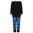 thumbnail image 4 of Conjunto de pijamas navideños familiares a juego con estampado de renos y cuadros. Pijamas de vacaciones para papá, mamá y niños., 4 of 10