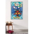 thumbnail image 2 of Pokémon - Alola Region Wall Poster, 22.375" x 34", Framed, 2 of 2